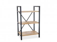 LORAS Стелаж R4
размер 100х60х42 см
цвет дуб натуральный/черный