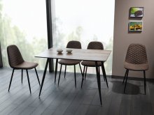 Remus Стіл обідній REMUSO120X80
розмір 120х80х75 см
колір горіх