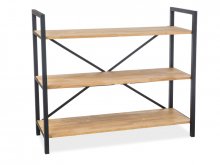 Loras R3 Стелаж
розмір 100х120х42 см
колір дуб\чорний