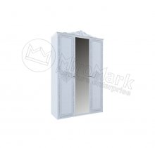 LUIZA Шафа 3 дв LZ-13-WB
розміри 1450х595х2150 см
колір глянець білий