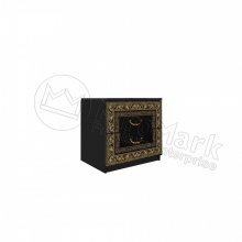 JENNIFER BLACK-GOLD Приліжкова тумба 2шх JF-52-BL
розміри 533х390х485
колір глянець чорний-золото