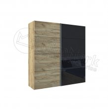 LUNA Шафа-Купе 2,0 м LN-20-LV
розміри 2000х615х2110 см
колір дуб крафт-земля