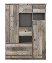 TARBES KOM2D1K3S/13/10 тумба BRW
висота: 133 см
ширина: 99 см
глибина: 39 см