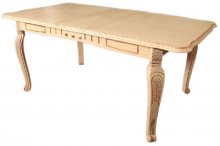 Nicolas Стіл обідній Classic 07 (DP).
Розмір 145-175х88х75 см
Матеріал дерево гівеї
колір бежевий