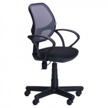 Крісло Чат/АМФ-4 сидіння А-1/спинка Сітка сіра 