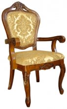 Classic 619 "оббивка R" Крісло
розмір 61х52х110 см
колір горіх