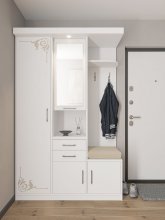 Прихожая Силуэт 1  колір німфея/ альба 