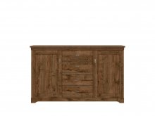 PATRAS KOM2D4S комод BRW
высота: 93 см
ширина: 153 см
глубина: 44,5 см