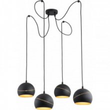 Люстра TK Lighting Люстра 2221 YODA BLACK ORBIT