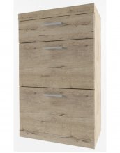 OSKAR шафка для взуття 2k1s дуб san remo