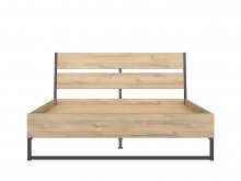 GAMLA Ліжко LOZ/160_B BRW
висота: 41,5/98 см
ширина: 165 см
довжина: 215 см