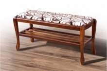 Банкетка МИКС-Мебель Банкетка Сиеста (большая с полкой)