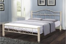 Кровать Релакс Вуд металлическая односпальная Микс Мебель 90x200