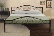 Ліжко Респект металева односпальна Мікс Меблі 160x200