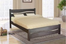 Ліжко Хвиля горіх темний 160*200 Мікс Меблі 