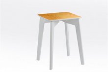 Табурет Сингл (ножки белые)