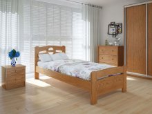 Ліжко Кантрі плюс вільха 90х200 