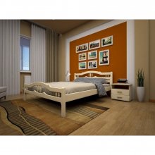 Двоспальне ліжко ТИС Юлія-1 180x200 дуб