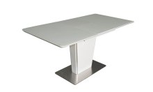 Стіл Марлен обідній
розмір 120-160х80х75 см
колір білий