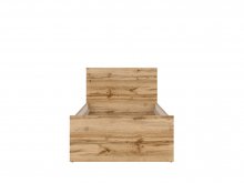 MATOS LOZ/90 ліжко BRW
висота: 42,5-85,5 см
ширина: 95 см
довжина: 204,5 см