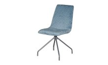 НОЛА Стілець тканинної
розмір 45х58х80 см
колір блакитний