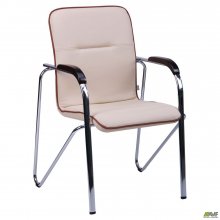 Стілець Самба хром горіх Неаполь N-17 з кантом 