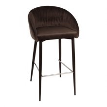 ELBE Стілець барний Nicolas ( Ельбі ) антрацит
Посадкова висота: 75 см