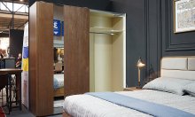 ВЕЙВ Шафа-Купе
розмір 222х230х62 см
колір горіх