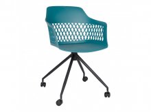 Стілець Nicolas Lavanda Roll бірюза
Розмір: 57 х 57 х 82