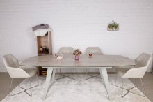 Стол Nicolas Calgary HT93005 (160/230*90) керамика бежевый
Размер: 160(+35)(+35) х 90 х 77