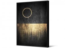 Картина чорно-золота TOIR22817
розмір 120х80 см