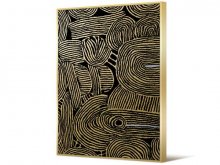 Картина черно-золотая  TOIR22762
размер 120х80 см 