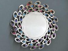 Зеркало навесное круглое JS92
размер 87X87 CM
цвет серебро 