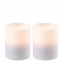Artificial Candle deep set of 2
