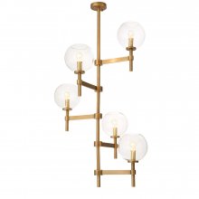 Chandelier Jade H. 122,5 cm