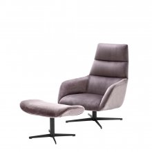 Swivel Chair & Ottoman Nautilus