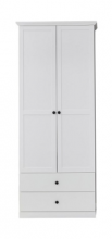 BRANDSON Шафа 2d2s Білий
розмір 81/196/41 см