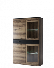 JAGGER Витрина низкая  2D2W1S
размер 100х160х36см