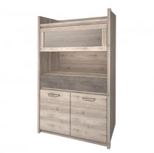 JAZZ Витрина низкая  2d1w1s
размер 96,5/172/40 см
цвет каштан nairobi / оникс