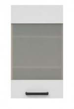 Кухонная витрина навесная G-40/72-LV/PV SEMI LINE BRW