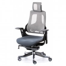 Крісло Special4You WAU SLATEGREY FABRIC, SNOWY NETWORK (E0796)